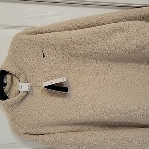 Womens Nike Fleece pullover.  Perfect for hikes, cool nights.